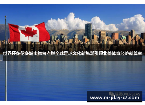 世界杯多伦多城市舞台点燃全球足球文化新热潮引领北美体育经济新篇章